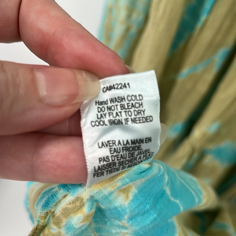 💚YFB Young Fabulous & Broke NWT tie die tiered maxi dress💚 - Picture 10 of 12